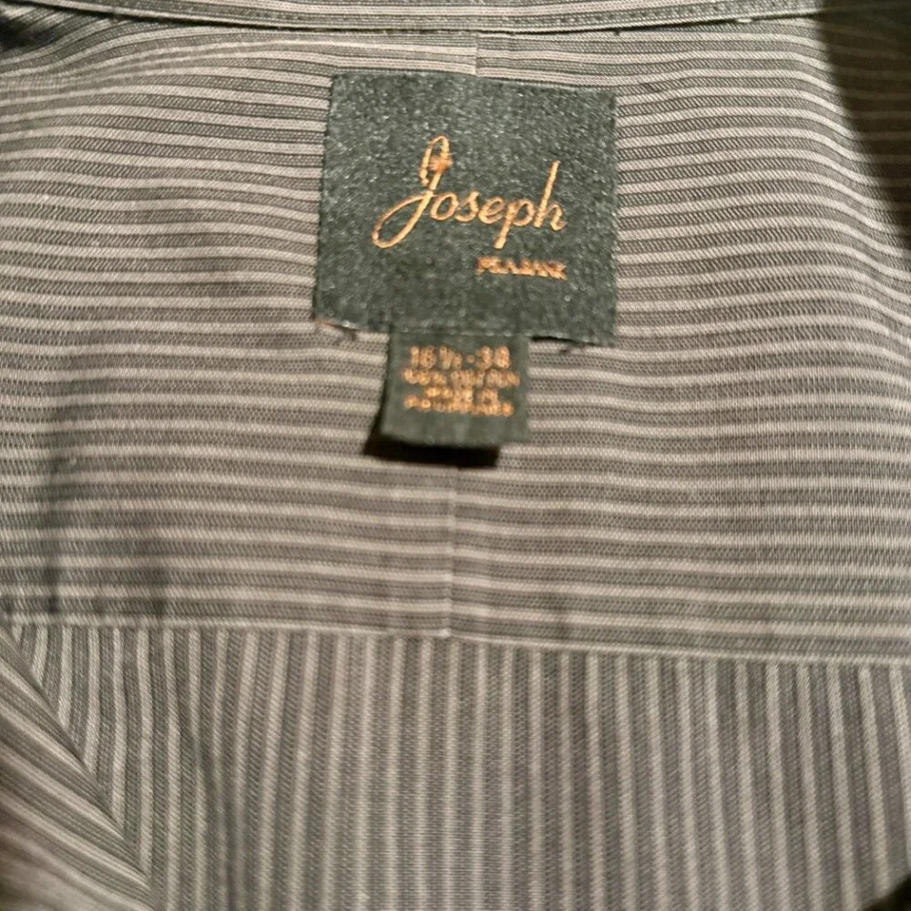 JOSEPH A BANKS MENS DRESS SHIRTS, SET OF 4, SIZE 16.5 X 34, 100% NO-IRON COTTON - Picture 14 of 16
